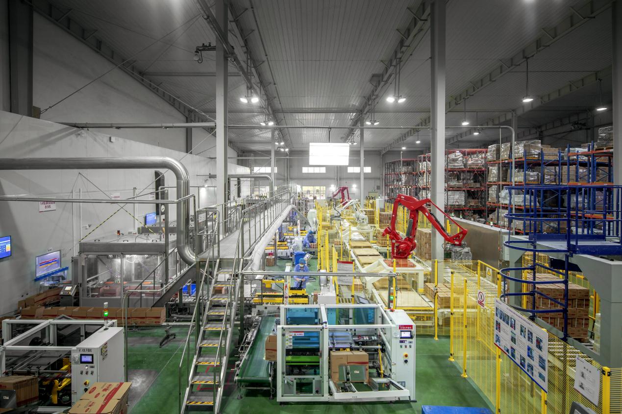 安琪智能化混合生产线