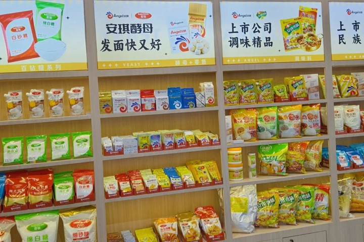 安琪携多款明星产品闪耀糖酒会