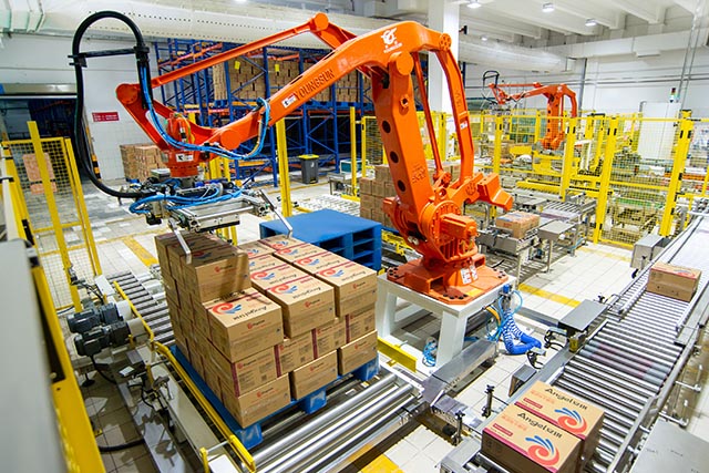 Angel yeast factory automatic production line Angel yeast factory automatic production line