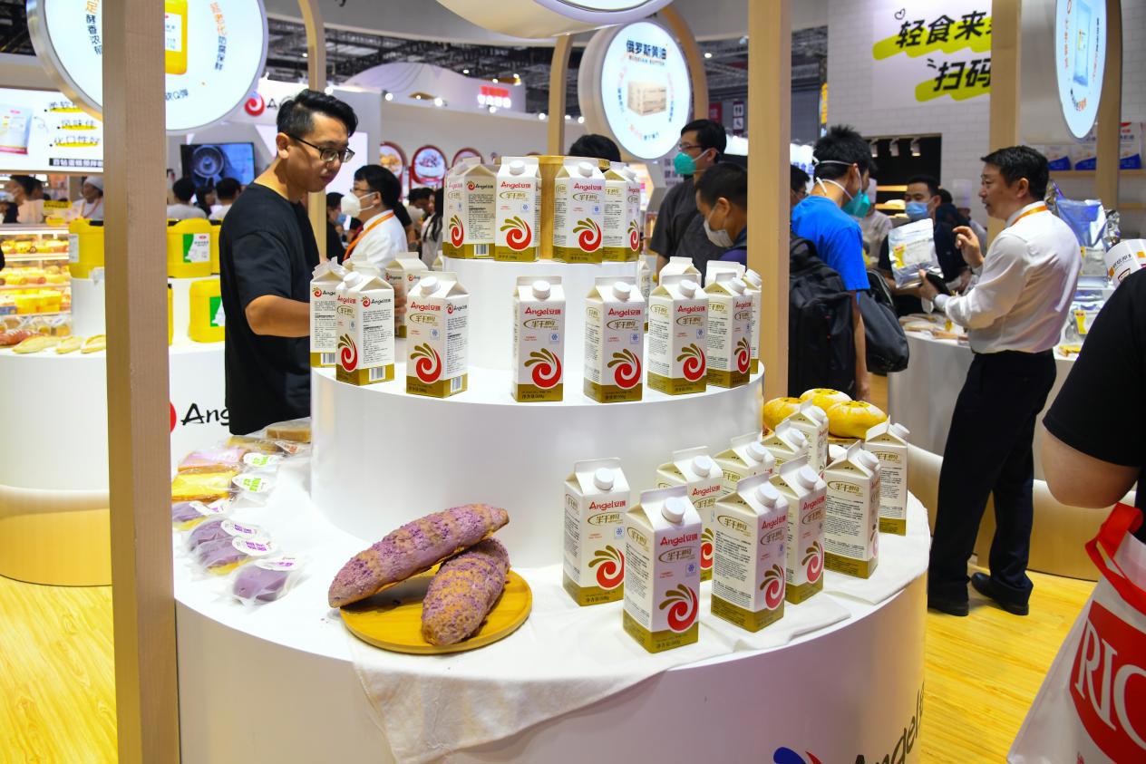 安琪酵母在展会上带来的新品