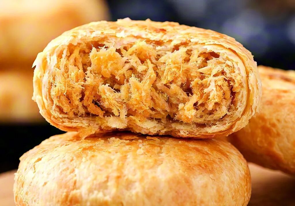 肉松酥饼的制作 肉松酥饼的制作