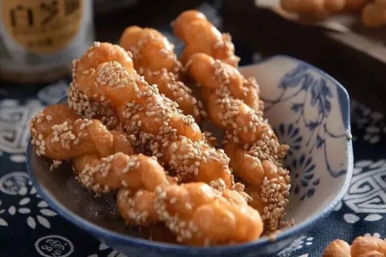 麻花的制作 麻花的制作