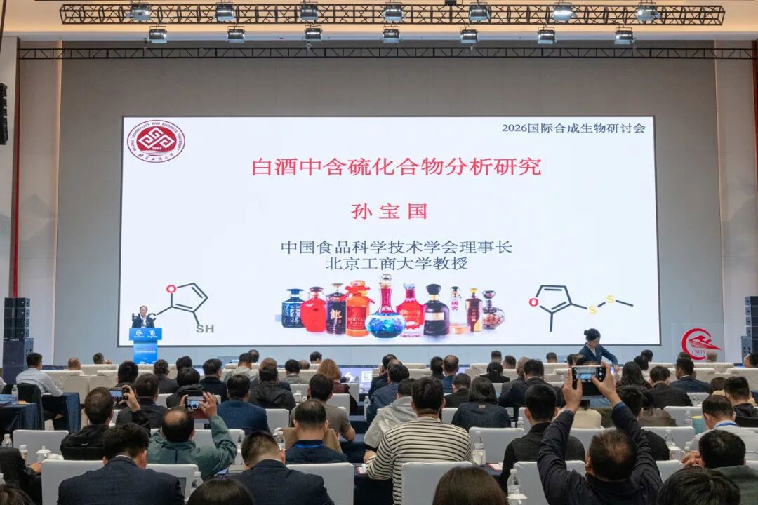 中国工程院院士孙宝国作主旨报告 中国工程院院士孙宝国作主旨报告