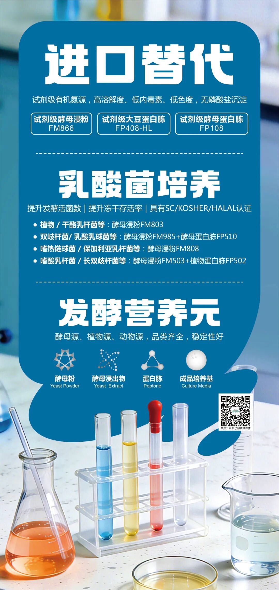 发酵营养元:试剂级氮源,进口替代 发酵营养元:试剂级氮源,进口替代