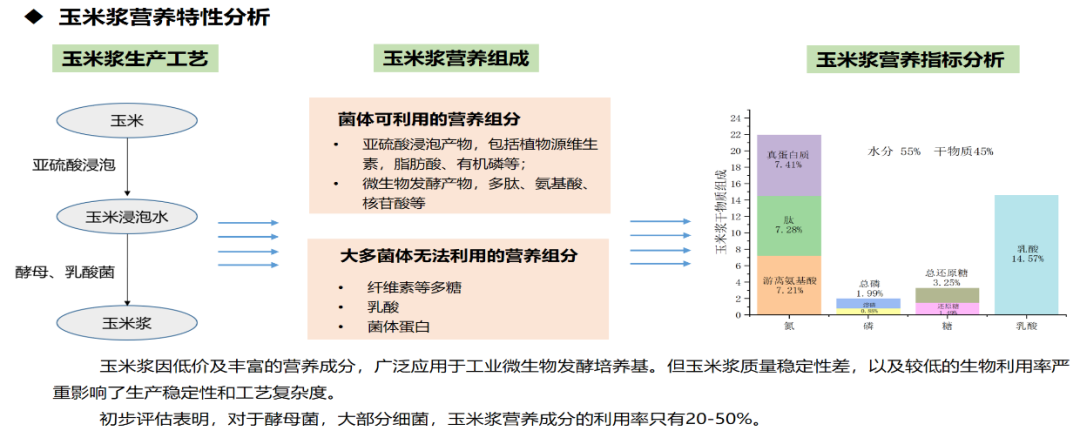 玉米浆营养特性分析 玉米浆营养特性分析