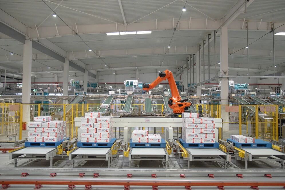 安琪酵母生产线现场