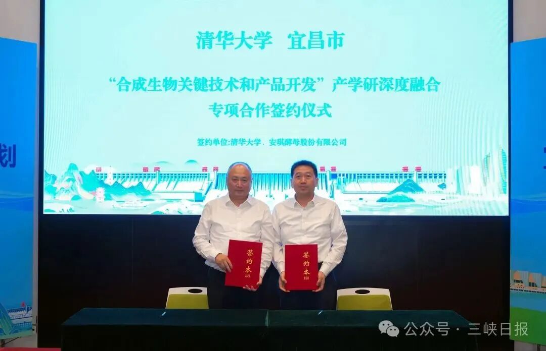 安琪与清华大学签约开展合成生物产学研合作 安琪与清华大学签约开展合成生物产学研合作